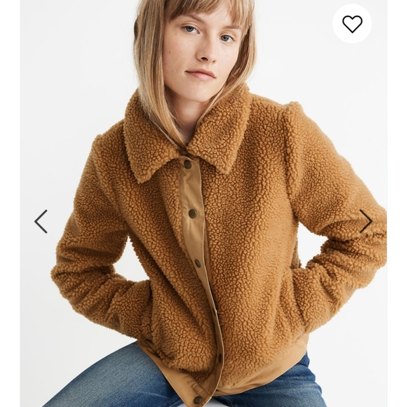 Madewell Sherpa jacket - Picture 1 of 3
